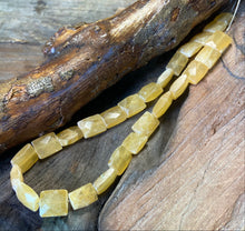 Load image into Gallery viewer, 14mm Faceted Citrine Pillows