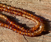 Load image into Gallery viewer, 3mm Hessonite Garnet SPARKLY!