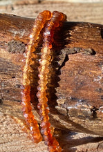 Load image into Gallery viewer, 3mm Hessonite Garnet SPARKLY!