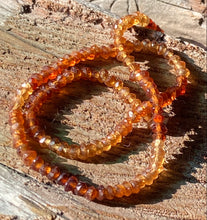 Load image into Gallery viewer, 3mm Hessonite Garnet SPARKLY!