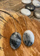 Load image into Gallery viewer, Tourmalated Quartz Oval Bead Pair (2)