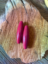 Load image into Gallery viewer, Vintage Long Oval Acrylic beads