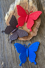 Load image into Gallery viewer, Vintage Acrylic Butterfly pendant