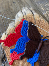 Load image into Gallery viewer, Vintage Acrylic Butterfly pendant