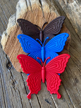 Load image into Gallery viewer, Vintage Acrylic Butterfly pendant