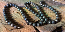 Load image into Gallery viewer, Rare 6mm Matte Peacock Pearls FACETED!