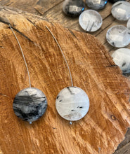 Load image into Gallery viewer, Tourmalated Quartz Coin Pair (2)