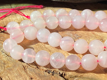 Load image into Gallery viewer, 10mm Rose Quartz Round beads
