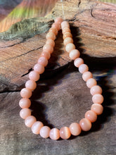 Load image into Gallery viewer, 5mm Peach Cat&#39;s Eye beads
