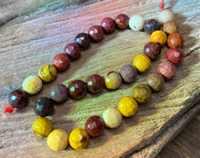 Load image into Gallery viewer, 5mm Mookaite Beads FACETED
