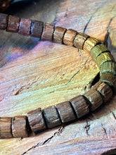 Load image into Gallery viewer, 7mm Pudgy Tube Wood Beads
